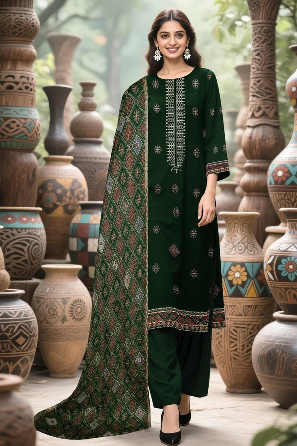 Dhanak Full Laser Cut Work Shawl