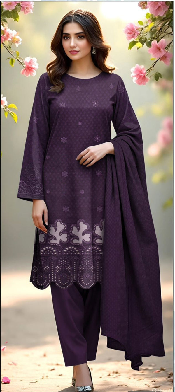 WINTER COLLECTION Dhanak Bana Dora 3pc